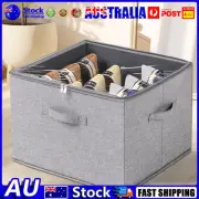 16 Grid Shoe Storage Organizer Adjustable Dividers Shoe Storage Box for Wardrobe