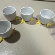 BIA cordon Blue Set Of 4 Chicken Feet Egg Cups