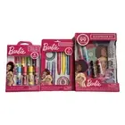 NEW Barbie Lot: Scrapbook Kit + Hair Chalk Kit + 8 Pack Roll On Lip Gloss