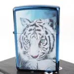 【ZIPPO】美系~CAROL CAVALARIS-WHITE TIGER白虎圖案打火機