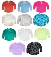 VICTORIA'S SECRET PINK TERRY VARSITY BEACH OVERSIZE TOP SHIRT XS S M L XL XXL