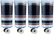 MDM Water Filter Bottle Purifier 8 Stage Ceramic 16L/20L Bench Top Dispenser (4, Replacement Filter)