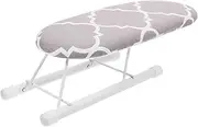 KONTONTY 1pc Ironing Board Tabletop Iron Board Folding Mini Iron Table Ironing Cushion Clothes Household Foldable Iron Board Mini Accessories Mini Iron Board Travel Plastic Small Mini Table