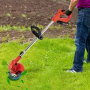Cordless Grass Trimmer Lawn Electric Whipper Snipper Strimmer Battery & Corded