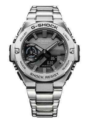 G-Shock G-Steel Solar Stainless Steel Band Watch GSTB500D-1A1