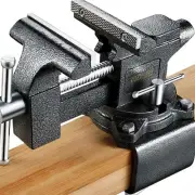 [Upgraded] Multi-Purpose Bench Vise 4-1/2", Table Vice For Workbench, Univers...