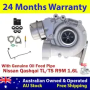 Upgrade Billet Turbo+Genuine Oil Feed Pipe For Nissan Qashqai TL/TS R9M 1.6L (for: Nissan)