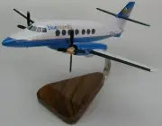 Jetstream 32 Blueisland Airplane Wood Model Free Shipping
