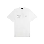 [Represent] Represent Thoroughbred Dog Hand-drawn T-shirt L WHITE