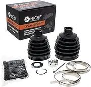NICHE Front CV Axle Boot Kit for Polaris Ranger 800 RZR 4 XP 900 Sportsman 850 1000 2204361 2204362