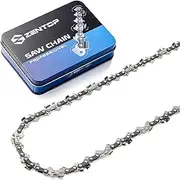 [Zentop] Carbide Chainsaw Chain 16 Inch, 050" Gauge, 3/8" LP Pitch, 55 Drive Links. Fits Stihl, McCulloch, Troy-Bilt and More. 1 Pack