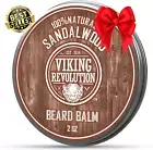 Beard Balm with Argan & Jojoba Oils, Strengthens & Softens, 57g, Sandalwood