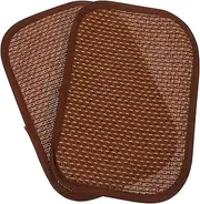 ifundom 2Pcs Small Pet Cooling Mat Woven Bunny Grass Cushion for Rabbits Guinea Pigs Small Animals for Hot Weather Safe Durable Design Selection