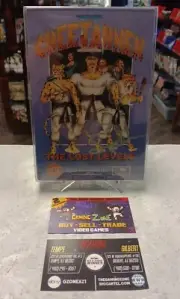 NES- Cheetahmen II The Lost Levels-Signed Greg Pabich #1108 SEALED+BOX PROTECTOR