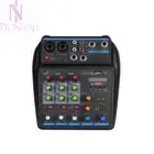 4-Channel Audio Mixer DJ Console+ with Bluetooth Phantom Power & Karaoke System