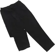 [Cabilock] Chef Pants Anorak Jacket Women Linen Suit Mens Work Pants Women's Sweat Pants Lady Jacket Cargo Pants for Work Apron Black Chef Pant Cafitera Cuisine Loose Pants Chef Workwear