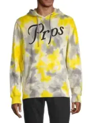 PRPS Logo Tie Dye Hoodie Yellow ( XL )
