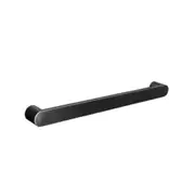 HOTWIRE Hotwire Heated Towel Rail Low Voltage - Single Flat Bar 600mm Wide - Gun Metal