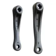 Kids Bike Crank Arm Rhombus Hole Durable Cycling Left Single Chain Crank Arm