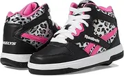 [Heelys] Girl's Reebok Bb4500 Mid (Little Big Kid/Adult) Wheeled Heel Shoe, Multi, 3 Little Kid