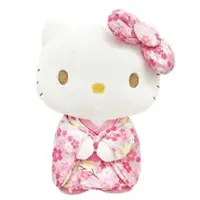 在飛比找樂天市場購物網優惠-小禮堂 Hello Kitty 櫻花和服玩偶娃娃 L