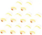 TEHAUX 10pcs Paint Roller Cover Refill Roller Sleeves for Smooth Paint Application Walls Compatible with for House Painting Supplies