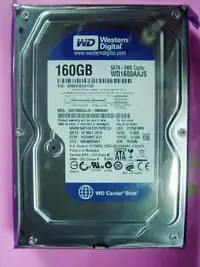 在飛比找Yahoo!奇摩拍賣優惠-保固1年新庫存WD 3.5吋 160G SATA 電腦硬碟：