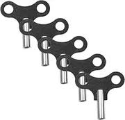 [CONGARTENO] 5pcs Clock Winding Keys Iron Winding Keys for Professional Clock Repair Easy-to-use