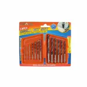 Drill Set HSS Metric Titanium Bit Metal Kit 13Pcs 1.5-6.5mm Twist Drills