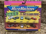 Micro Machines #4 Ferraris Daytona 250 TR 333 Racer Galoob 1997 NEW VTG