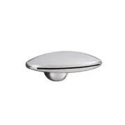 Waterfall Bath Spout Chrome Wall Mount Stylish Oval Shape Outlet Bath Spa Faucet