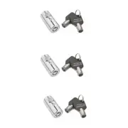 Lot of 3 Vending Machine Lock Universal Pepsi Coke Dixie Narco Royal Vendors