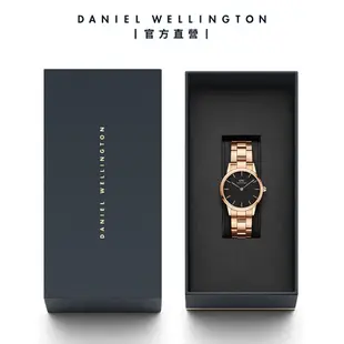 【Daniel Wellington】DW 手錶 Iconic Link 28/32/36/40mm精鋼錶 玫瑰金 男女