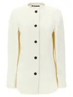 [Jil Sander] Jil Sander-94 Trench E Impermeabili Bianco-Donna 40DE White