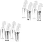 MOTHNUR 2sets Foam Bottle Foaming Bottle Mousse Bottle Mini Foam Pump Bottle Bulk Handwash Travel Foaming Pump Bottle Small Foaming Containers Shower Foaming Containers 4pcs*2