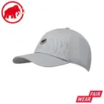 【MAMMUT 長毛象 BASEBALL CAP 經典棒球帽《合金灰PRT2》】1191-00051/鴨舌帽/休閒帽/老帽