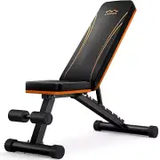 Weight Bench for Home Gym, Adjustable and Foldable 700LB/800LB Weight Bench, Mul