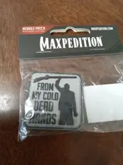 Maxpedition MXCDHSS Cold Dead Hands Patch Swat Gray/Black 1.5"x1.5"