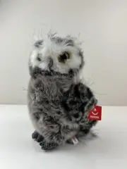 NWT Aurora World Plush Great Horned Owl Realistic Stuffed Animal Plush Bird Toy