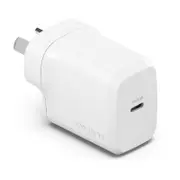 [CY4732PDWCH] Cygnett PowerPlus 20W USB-C PD Fast Wall Charger White, Palm-Size, Portable