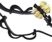 Running Race Number Belt Bid Holder With 6 Gel Loops - Grey