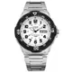 CASIO 卡西歐 潛水風不鏽鋼手錶-白色MRW-200HD-7B 43mm