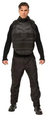 Punisher Marvel Superhero Grand Heritage Fancy Dress Halloween Deluxe Costume