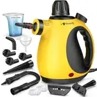 Pressurized Handheld Steam Cleaner for Home, Multi-Surface Steamer with 12 Ac...