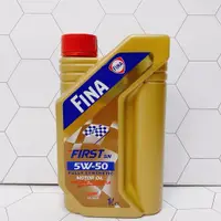 在飛比找蝦皮購物優惠-合沁車業 FINA FIRST RACING 5W50 單旗