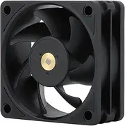 Thermalright TL-B6B CPU Cooler Fan 6cm Silent Cooling Fan,Desktop CPU Fan,with 3200RPM Speed,for Chassis（Black）