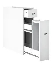 [Artiss] Bathroom Storage Caddy in White