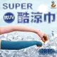 SUPER 涼感防曬袖套 抗UV 運動涼感巾 2色可選(台灣製造)