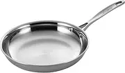 [Scanpan] Fusion 5 Stainless Steel Induction Frying Pan, 24 cm, Multi-Layer Construction, Pan for All Hobs, Beard Pan with Comfortable Handle, Oven-Safe
