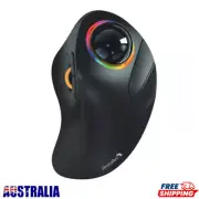 ProtoArc Wireless Trackball Mouse RGB, Rechargeable, BT 2.4G, 3-Device Connectio